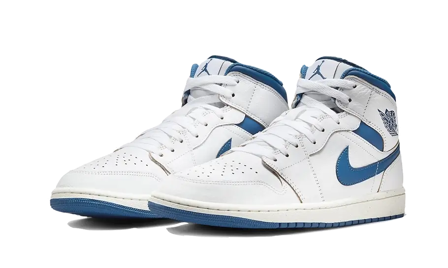 Air Jordan 1 Mid Industrial Blue (FN5215-141) - 40.5 EU - 7.5 US - Blue | SOSUKICKS