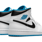 Air Jordan 1 Mid Laser Blue - 554724-141