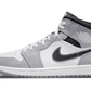 Air Jordan 1 Mid Light Smoke Grey Anthracite (554725-078) - EU 35.5–47.5 - Gray | SOSUKICKS