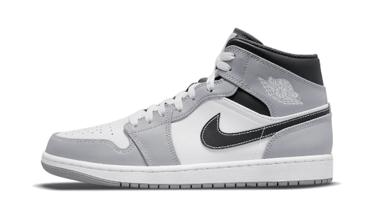 Air Jordan 1 Mid Light Smoke Grey Anthracite (554725-078) - EU 35.5–47.5 - Gray | SOSUKICKS