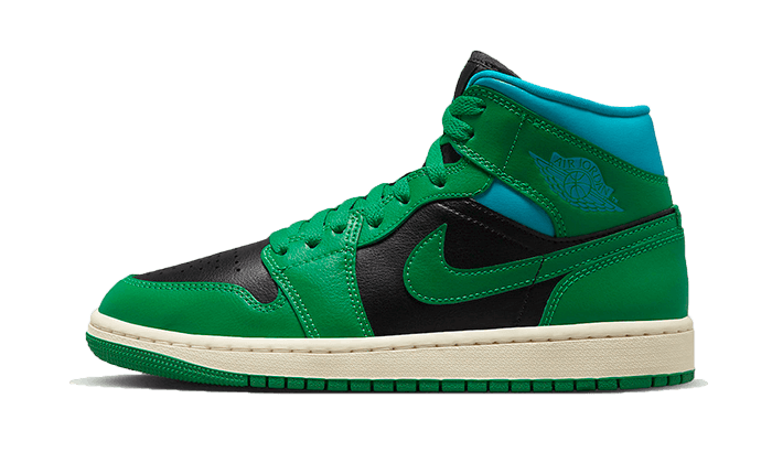 Air Jordan 1 Mid Lucky Green Aquatone (BQ6472-033) - EU 35.5–44.5 - Green | SOSUKICKS