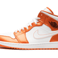 Air Jordan 1 Mid Metallic Orange