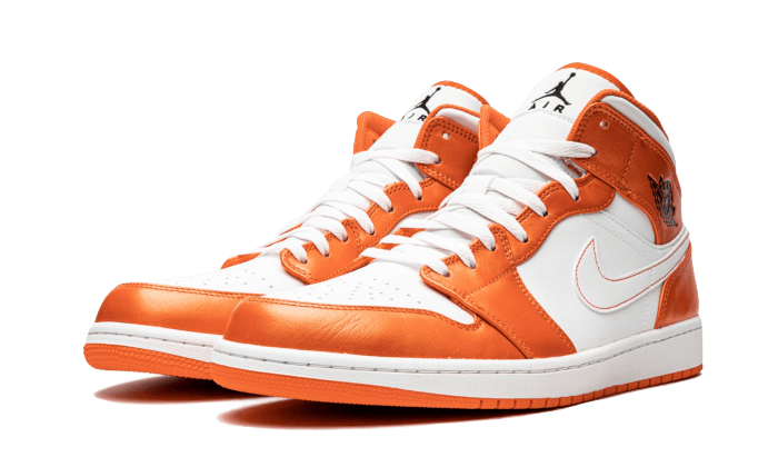 Air Jordan 1 Mid Metallic Orange (DM3531-800) - 36 EU - 4Y US - Orange | SOSUKICKS