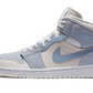 Air Jordan 1 Mid Mixed Textures Blue - DA4666-100