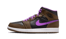 Jordan 1 Mid Purple Mocha