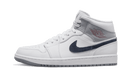 Jordan 1 Mid Paris White