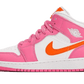 Air Jordan 1 Mid Pinksicle Safety Orange (DX3240-681) - EU 35.5–40 - Orange | SOSUKICKS