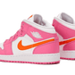 Air Jordan 1 Mid Pinksicle Safety Orange (DX3240-681) - 36.5 EU - 4.5Y US - Orange | SOSUKICKS