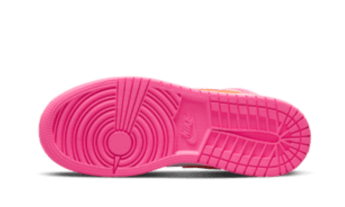 Air Jordan 1 Mid Pinksicle Safety Orange (DX3240-681) - 37.5 EU - 5Y US - Orange | SOSUKICKS