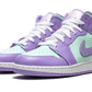Air Jordan 1 Mid Purple Aqua - 554725-500