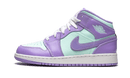 Air Jordan 1 Mid Purple Aqua