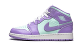 Air Jordan 1 Mid Purple Aqua
