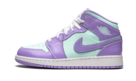 Air Jordan 1 Mid Purple Aqua (554725-500) - EU 35.5–46 - Blue | SOSUKICKS