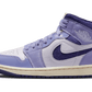 Air Jordan 1 Mid Purple Chenille