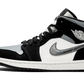 Air Jordan 1 Mid Satin Grey Toe - 852542-011