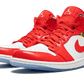 Air Jordan 1 Mid SE Barcelona Sweater (DC7248-600) - 36 EU - 4Y US - Red | SOSUKICKS