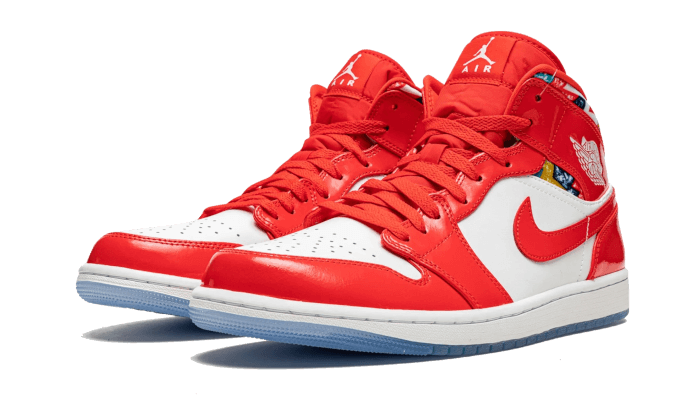 Air Jordan 1 Mid SE Barcelona Sweater (DC7248-600) - 36 EU - 4Y US - Red | SOSUKICKS