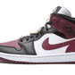 Air Jordan 1 Mid SE Black Dark Beetroot - CZ4385-016