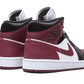 Air Jordan 1 Mid SE Black Dark Beetroot - CZ4385-016