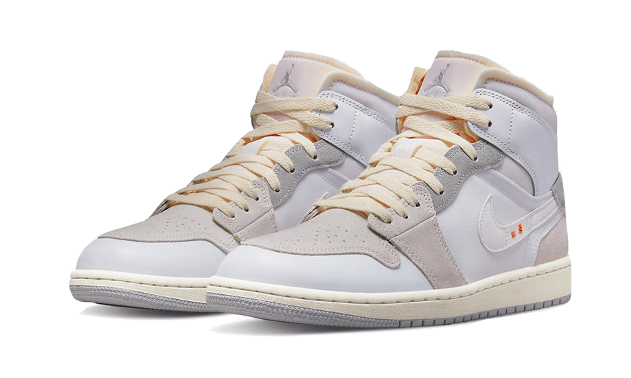 Air Jordan 1 Mid SE Craft Inside Out White Grey (DM9652-100) - 40.5 EU - 7.5 US - White | SOSUKICKS