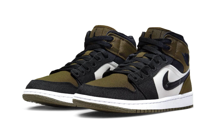 Air Jordan 1 Mid SE Light Olive (DV0427-301) - 36 EU - 4 US - Green | SOSUKICKS