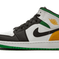 Air Jordan 1 Mid SE White Laser Orange Lucky Green (BQ6931-101) - EU 35.5–46 - White | SOSUKICKS