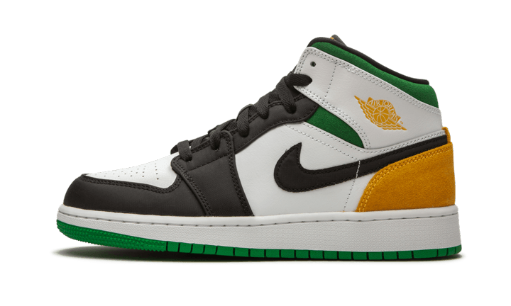 Air Jordan 1 Mid SE White Laser Orange Lucky Green (BQ6931-101) - EU 35.5–46 - White | SOSUKICKS