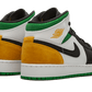 Air Jordan 1 Mid SE White Laser Orange Lucky Green (BQ6931-101) - 36.5 EU - 4.5Y US - White | SOSUKICKS