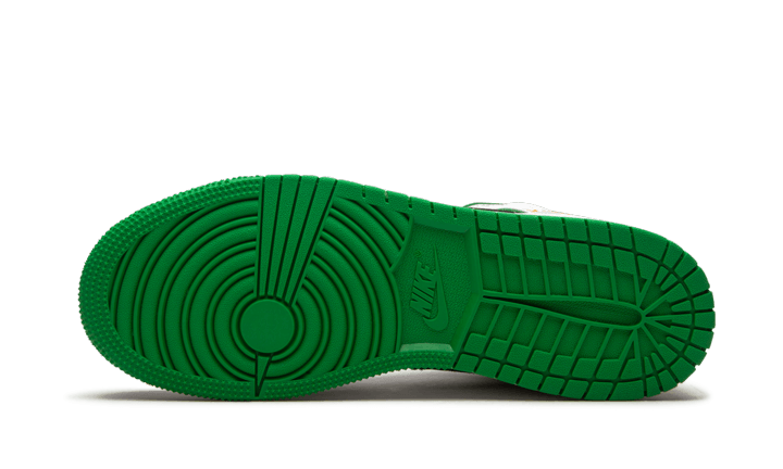 Air Jordan 1 Mid SE White Laser Orange Lucky Green (BQ6931-101) - 37.5 EU - 5Y US - White | SOSUKICKS
