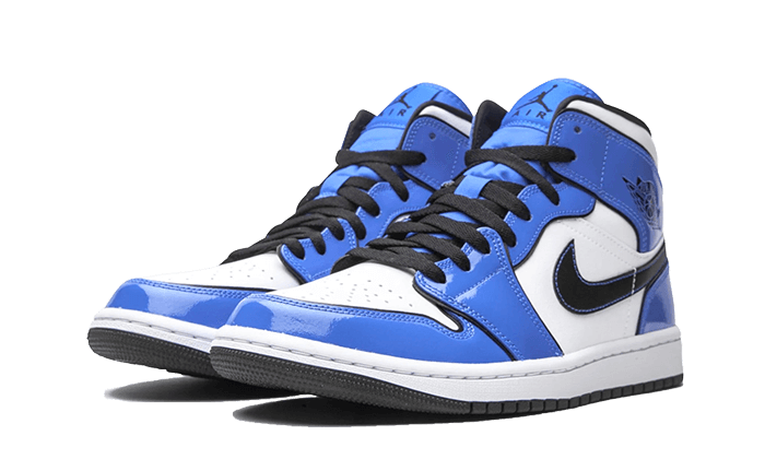 Air Jordan 1 Mid Signal Blue (BQ6931-402) - 36.5 EU - 4.5Y US - Blue | SOSUKICKS