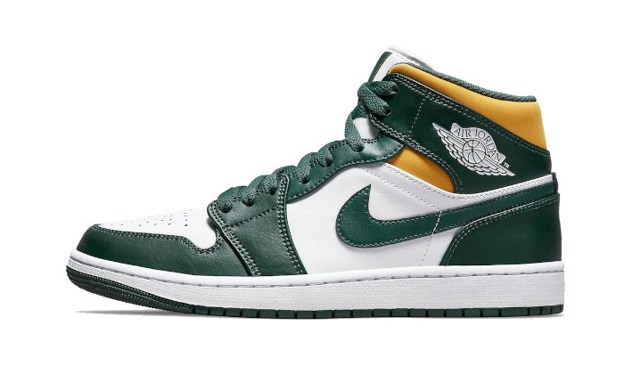 Air Jordan 1 Mid Sonics (554725-371) - EU 35.5–46 - Green | SOSUKICKS