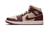 Jordan 1 Mid SE Split Beach Cherrywood Red (Women's)