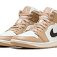 Air Jordan 1 Mid Tan Black