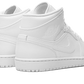 Air Jordan 1 Mid Triple White (2022) (554724-136) - 41 EU - 8 US - White | SOSUKICKS