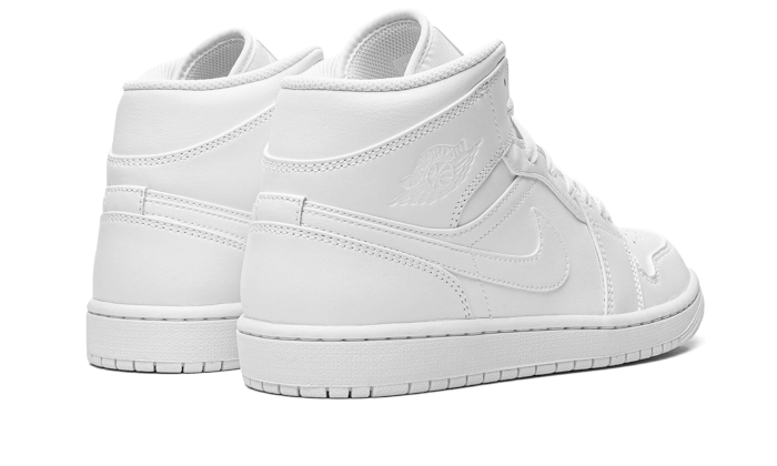 Air Jordan 1 Mid Triple White (2022) (554724-136) - 41 EU - 8 US - White | SOSUKICKS