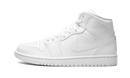 Air Jordan 1 Mid Triple White (2022)
