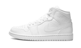 Air Jordan 1 Mid Triple White (2022)