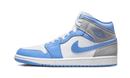 Air Jordan 1 Mid University Blue Grey