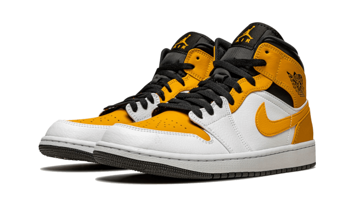 Air Jordan 1 Mid University Gold (554725-170) - 36 EU - 4Y US - Yellow | SOSUKICKS