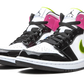 Air Jordan 1 Mid White Black Cyber Pink