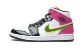 Jordan 1 Mid White Black Cyber Pink