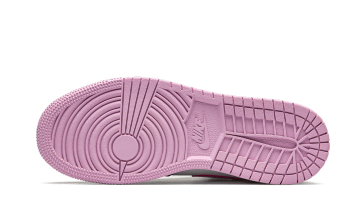 Air Jordan 1 Mid White Black Light Arctic Pink (555112-103) - 37.5 EU - 5Y US - White | SOSUKICKS