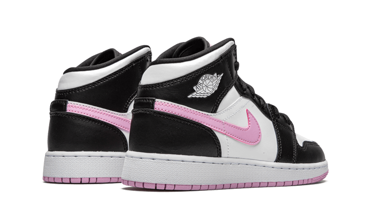 Air Jordan 1 Mid White Black Light Arctic Pink (555112-103) - 36.5 EU - 4.5Y US - White | SOSUKICKS