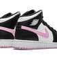 Air Jordan 1 Mid White Black Light Arctic Pink - 555112-103