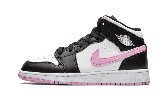 Air Jordan 1 Mid White Black Light Arctic Pink (555112-103) - EU 35.5–40 - White | SOSUKICKS