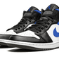 Air Jordan 1 Mid White Black Royal (554725-140) - 36 EU - 4Y US - White | SOSUKICKS