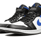 Air Jordan 1 Mid White Black Royal - 554724-140