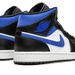 Air Jordan 1 Mid White Black Royal (554725-140) - 36.5 EU - 4.5Y US - White | SOSUKICKS