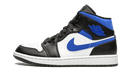 Jordan 1 Mid White Black Racer Blue