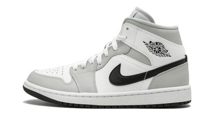 Air Jordan 1 Mid White Light Smoke Grey (BQ6472-015) - EU 35.5–44.5 - White | SOSUKICKS